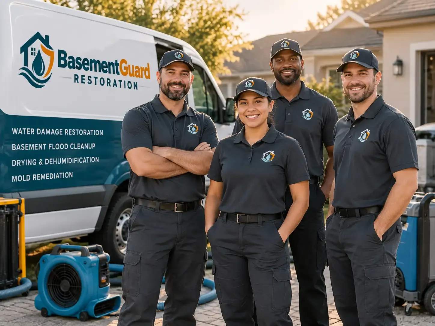 Basement Water Damage Restoration company in Danevang, TX